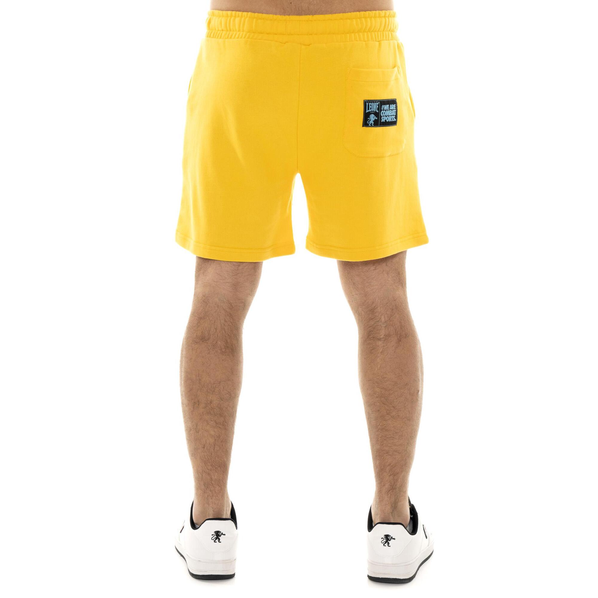 Pantaloncini da uomo in cotone non garzato Leone Summer Vibes