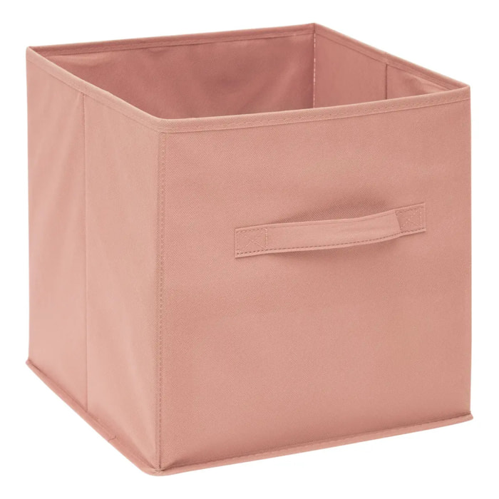 Boîte de rangement "Mix 'n' Modul" rose blush 31x31cm