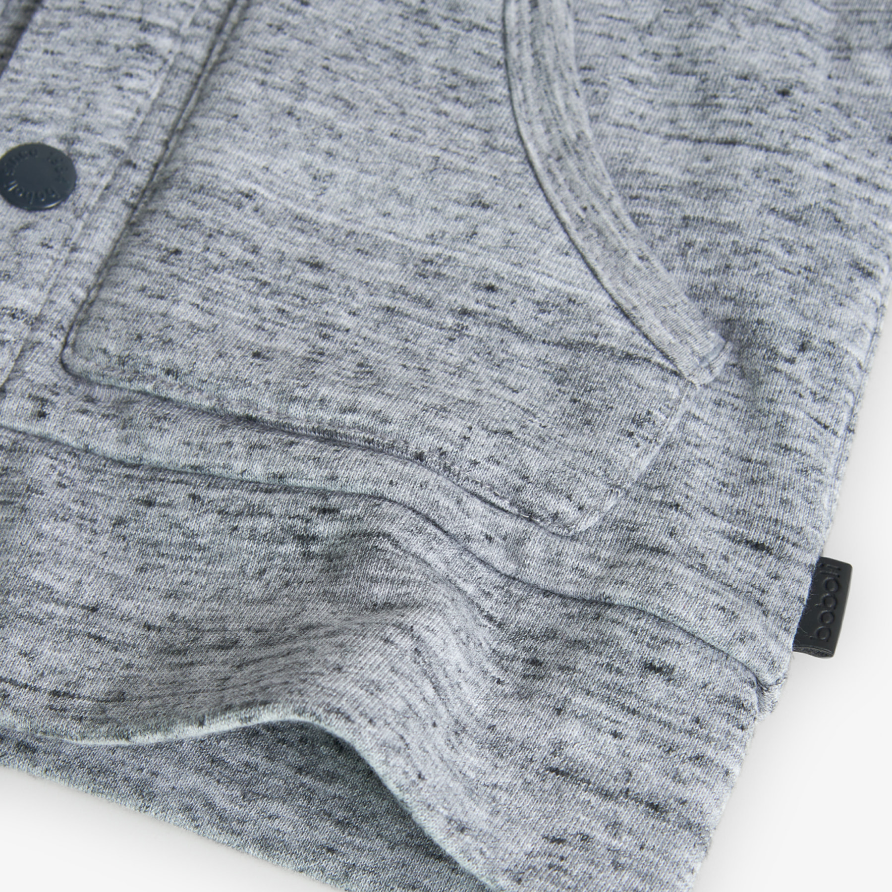 Cazadora felpa combinada de niño