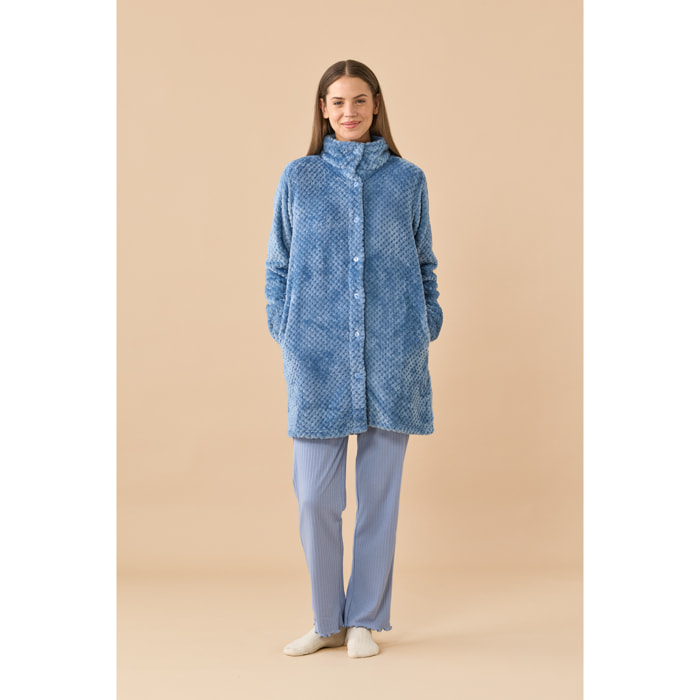 Vestaglia donna coral articolo unito. Noidinotte