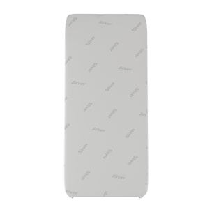 TOPPER VAULT CON FODERA SILVER SINGOLO