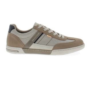 Armata di Mare Scarpe Uomo Sneakers Casual Stringate con Soletta Rimovibile in Memory Foam AMU S25M723 Beige