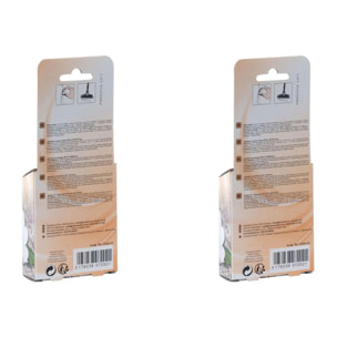 Lot de 2 x 4 Sachets de granulés de parfum pour aspirateur à la vanille TopFilter