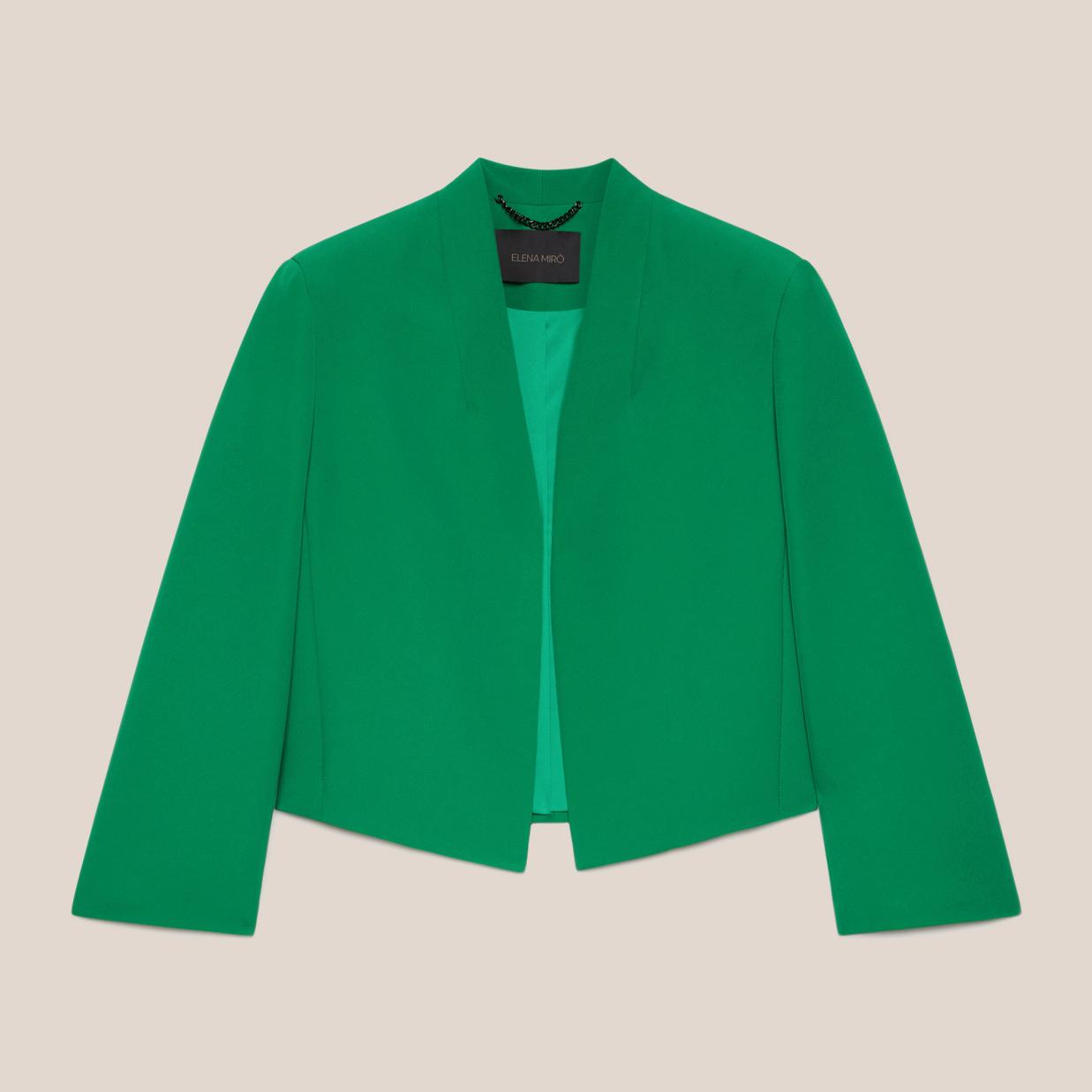 Elena Mirò - Chaqueta corta elegante - Verde