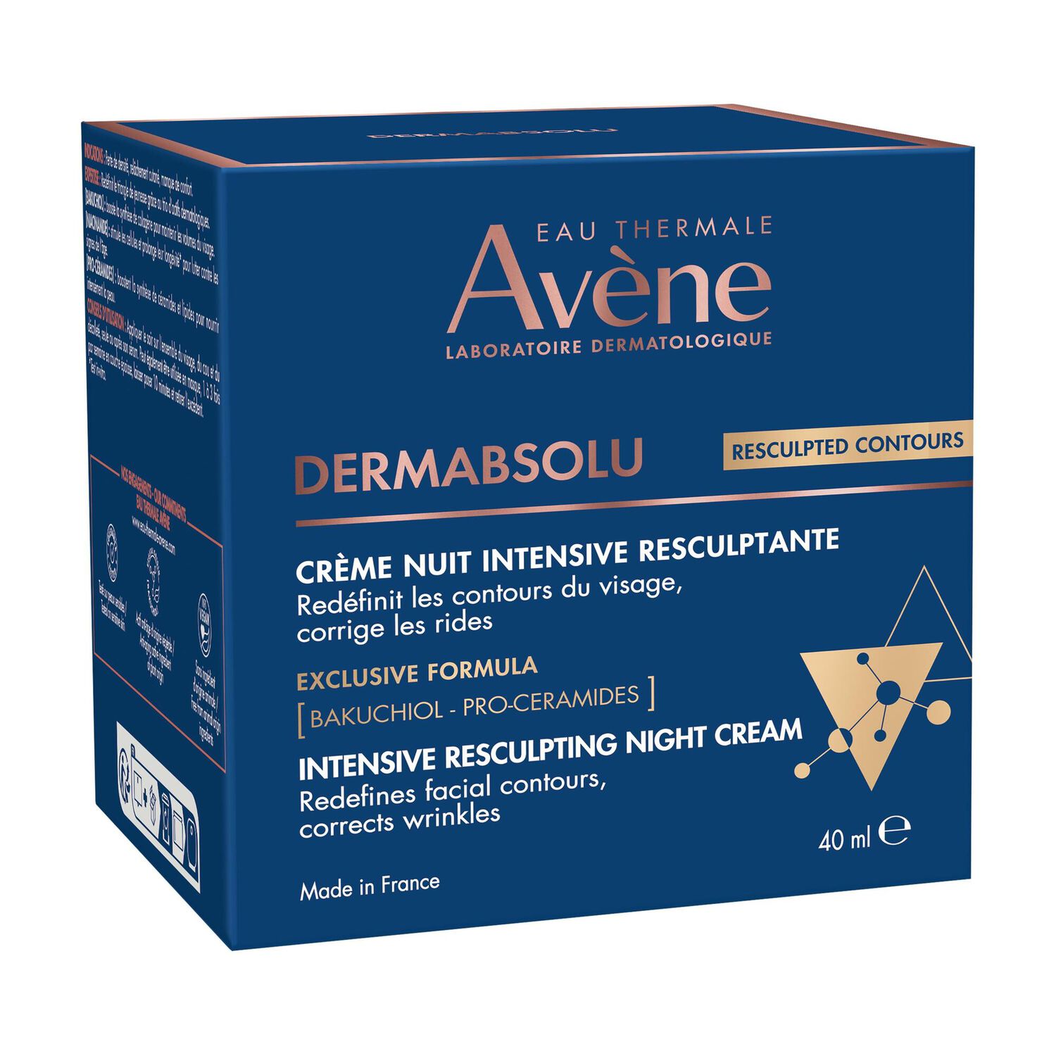 DermAbsolu - Baume Nuit Intensive Resculptante - Peaux Sensibles 40 ml