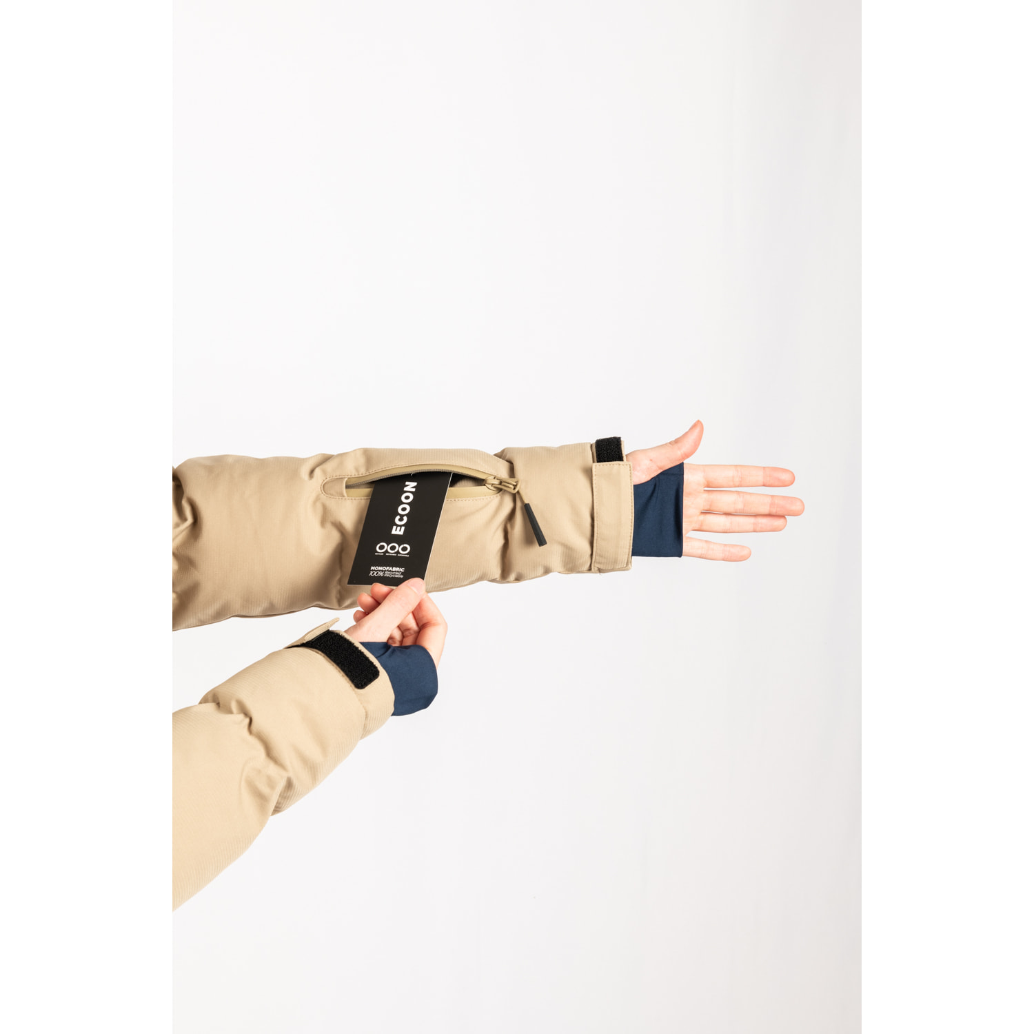 Chaqueta ECOThermo Insulated Jacket Women marca ECOON - Beige