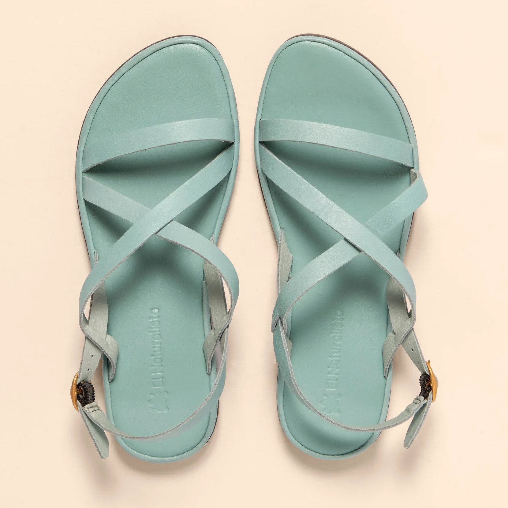 Sandalias N5694 SOFT NAPPA BLUE / TULIP color Blue