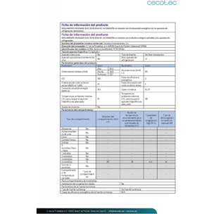 Cecotec Congelador Vertical Mini Bolero CoolMarket TF 90 White. 90 Litros Altura