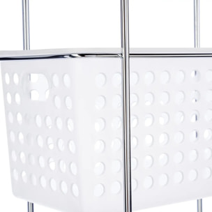 Étagère 3 niveaux transparent