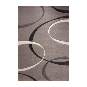 Tapis salon et chambre tissé motif floral BEBA