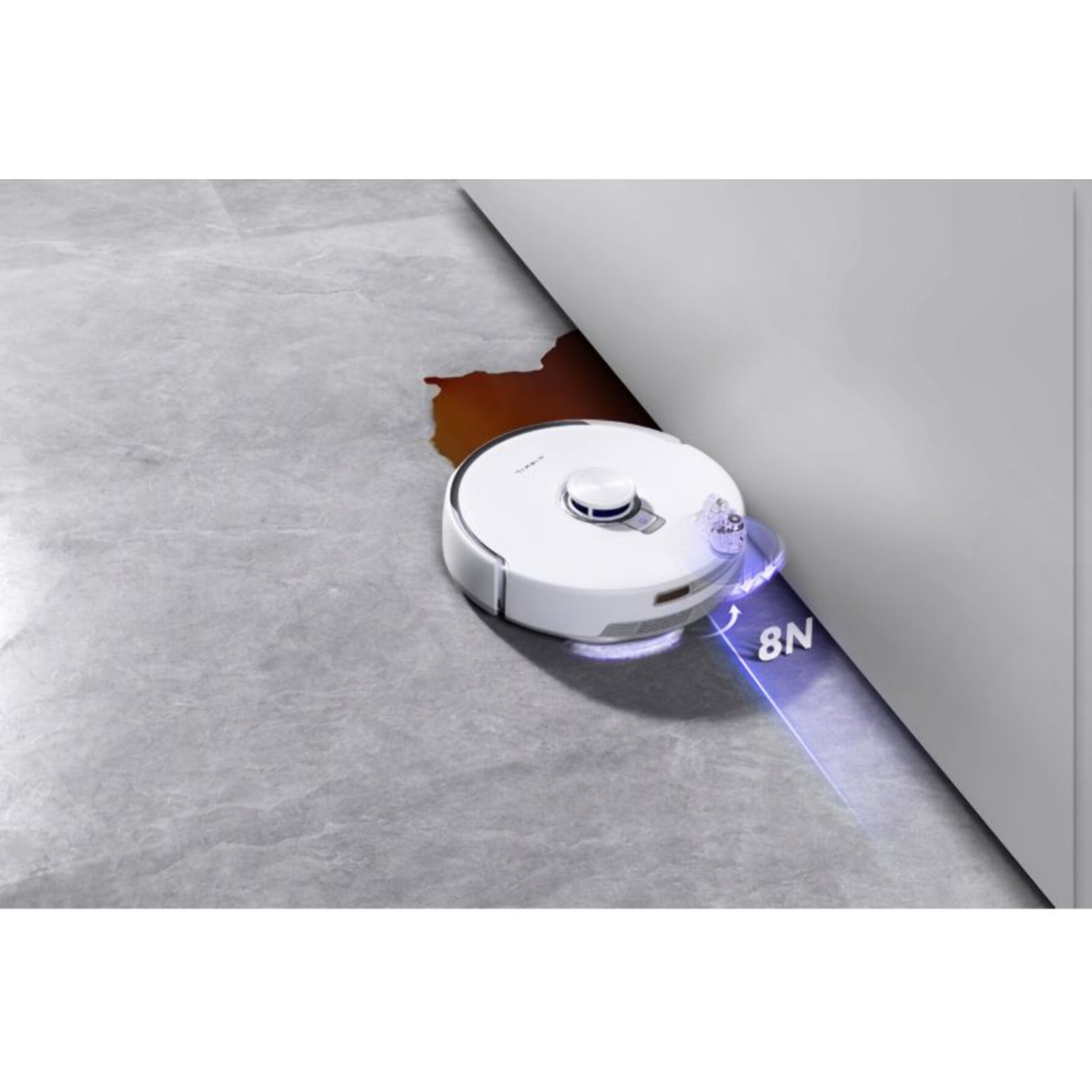 Robot Aspirateur Laveur NARWAL Freo Z10 Ultra Blanc Argente