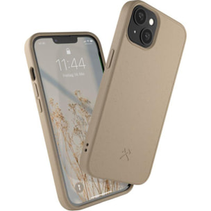 Coque WOODCESSORIES iPhone 13 BioCase gris