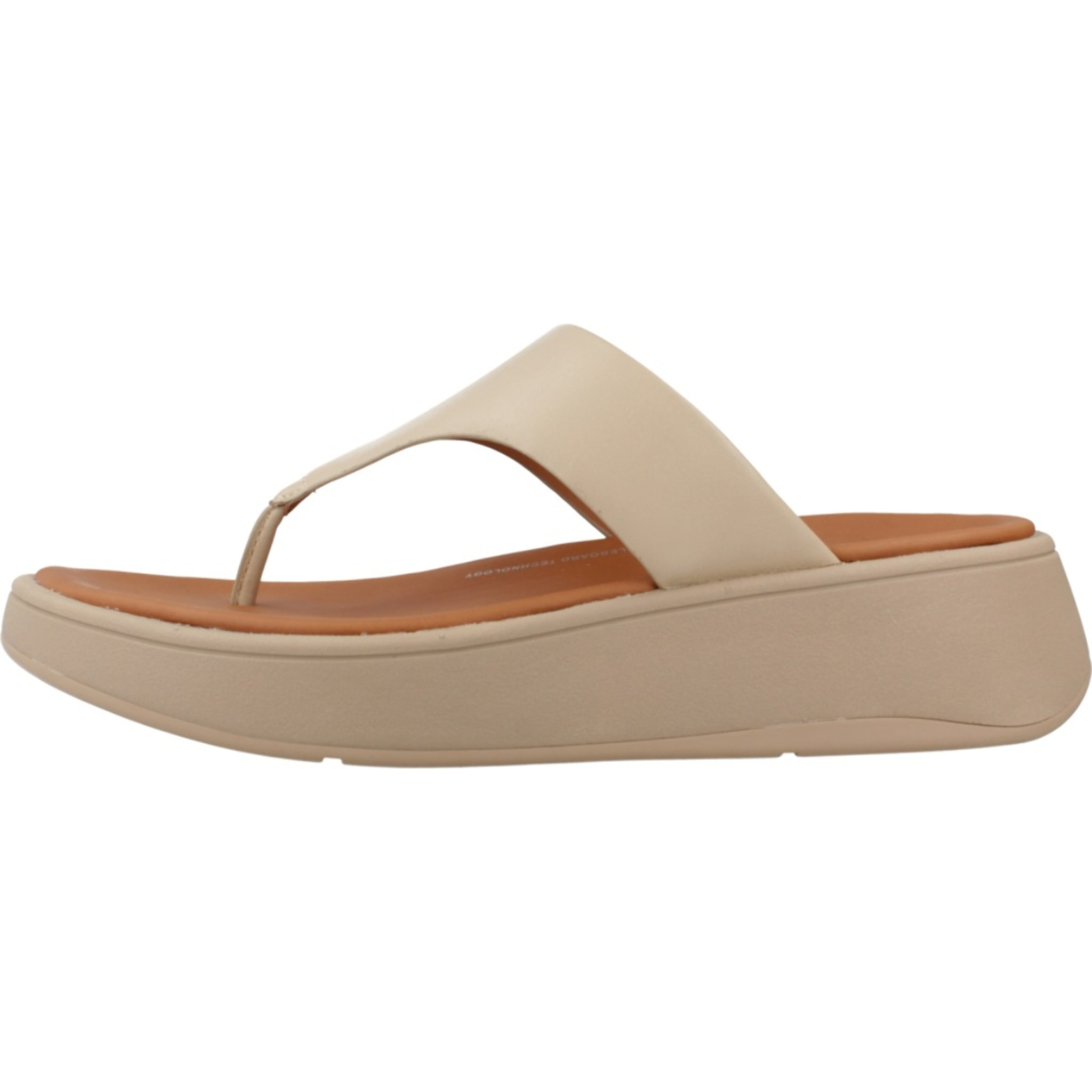 SANDALIAS FITFLOP F MODE LEATHER FLATFORM T