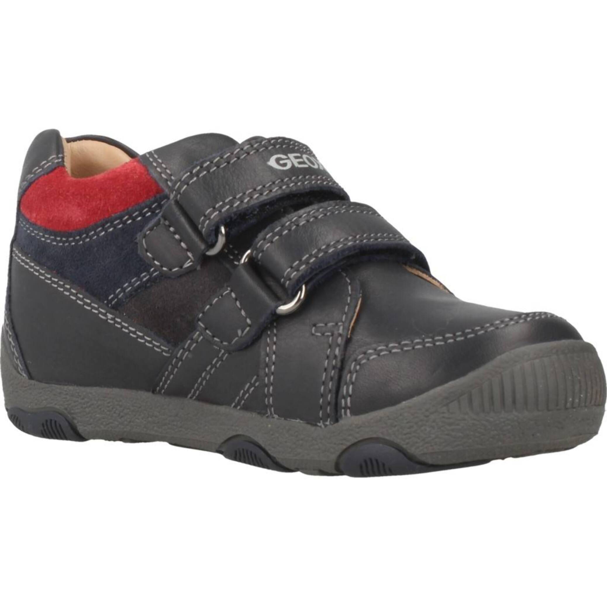Zapatos Niño de la marca GEOX  modelo B NEW BALU BOY GRIS