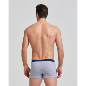 Boxer cotone motivo cravatteria