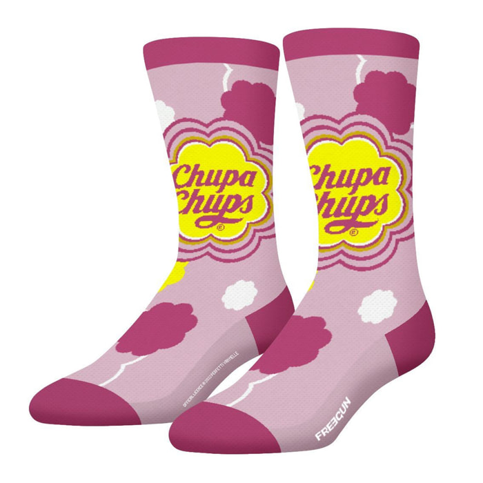 set de 2 calcetines algodón freegun colección chupa-chups para mujer