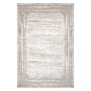 Tapis salon et chambre tissé motif faux uni KODU