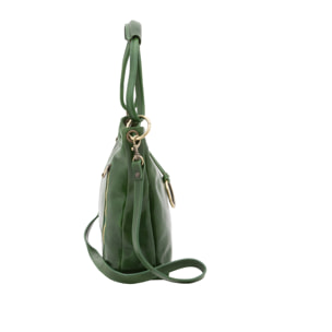 Borsa a spalla  da donna In Vera pelle Made in Italy 29x32x11 cm