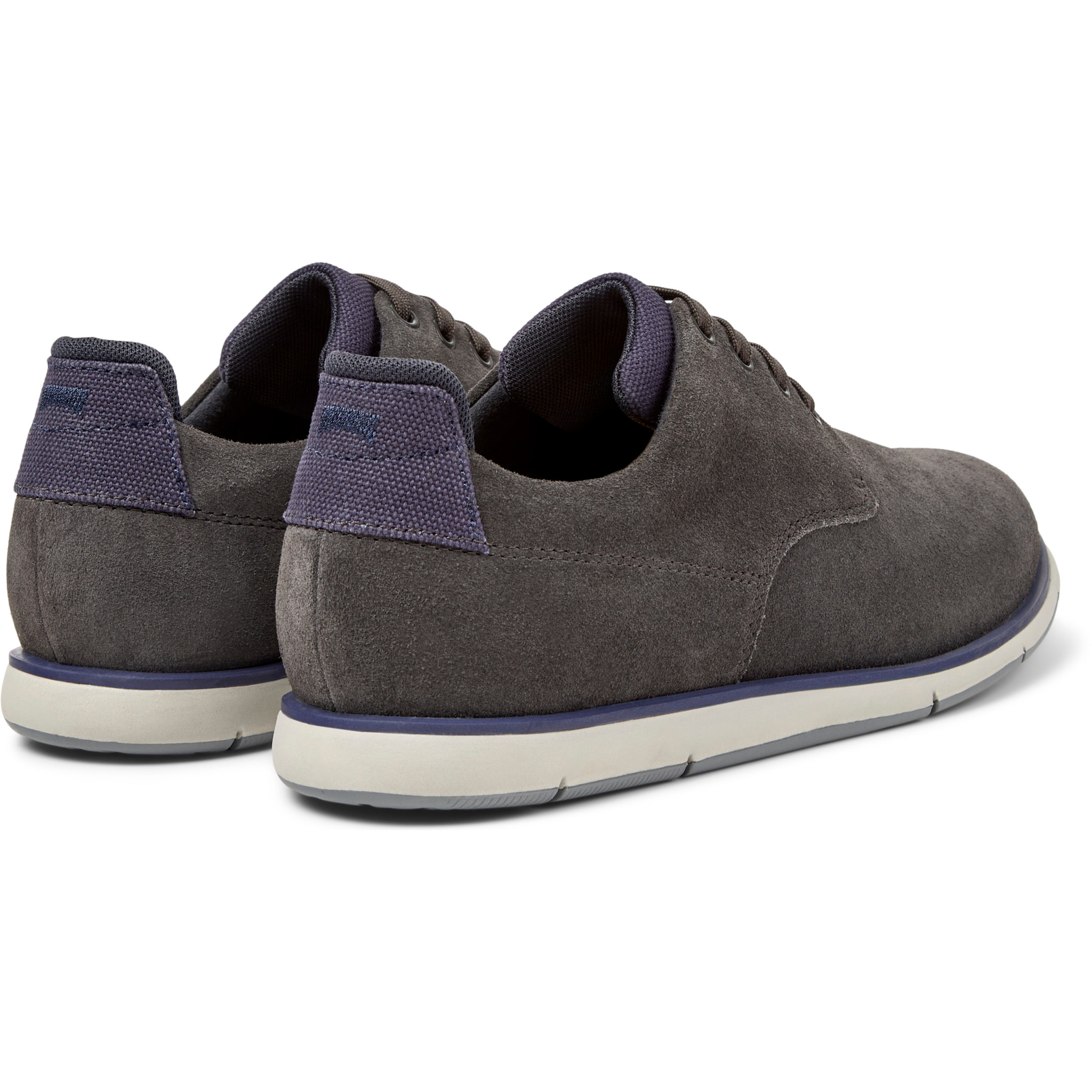 Scarpe stringate - CAMPER Smith - Nero - Pelle scamosciata