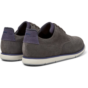 Scarpe stringate - CAMPER Smith - Nero - Pelle scamosciata