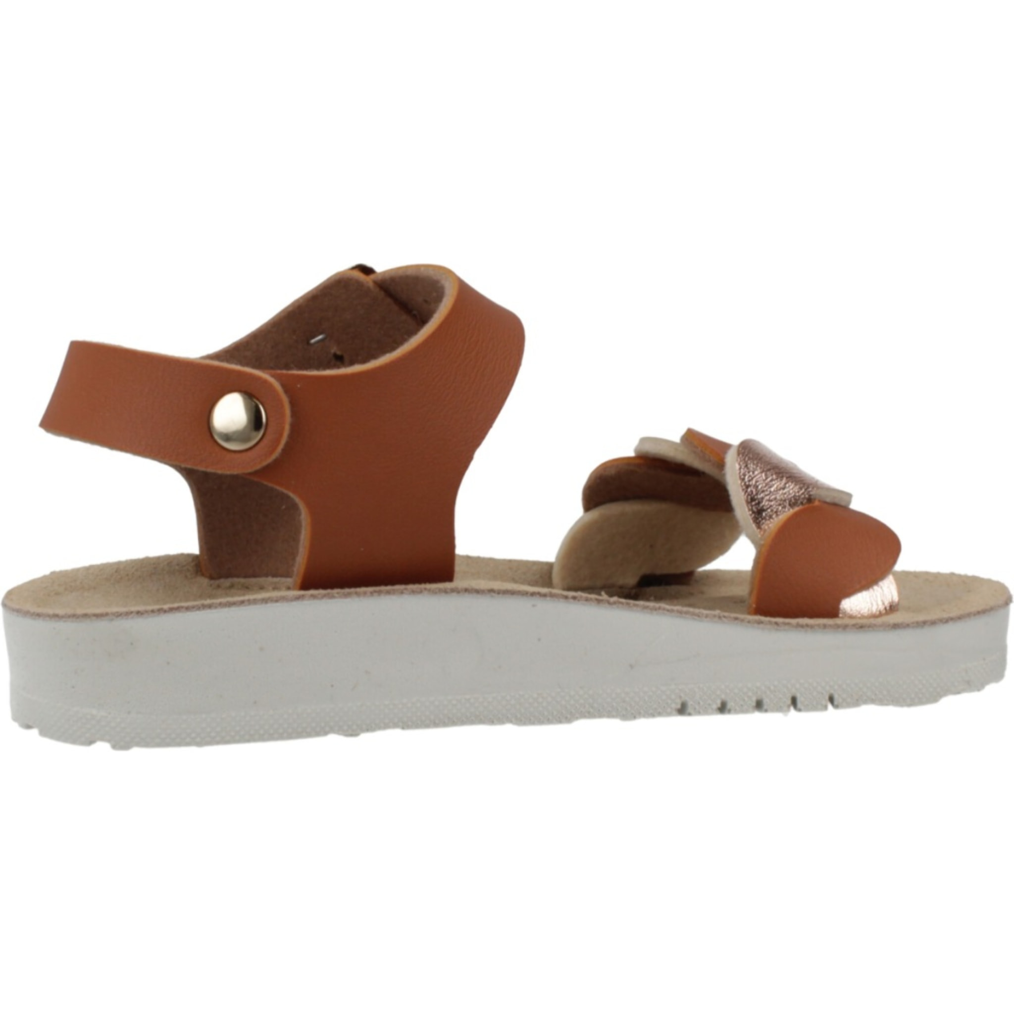 Sandalias Niña de la marca GEOX  modelo J SANDAL COSTAREI GI MARRON