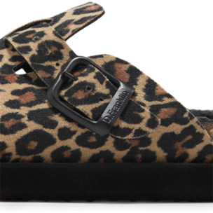 Zueco de mujer con forro de pelo Vibe Clog