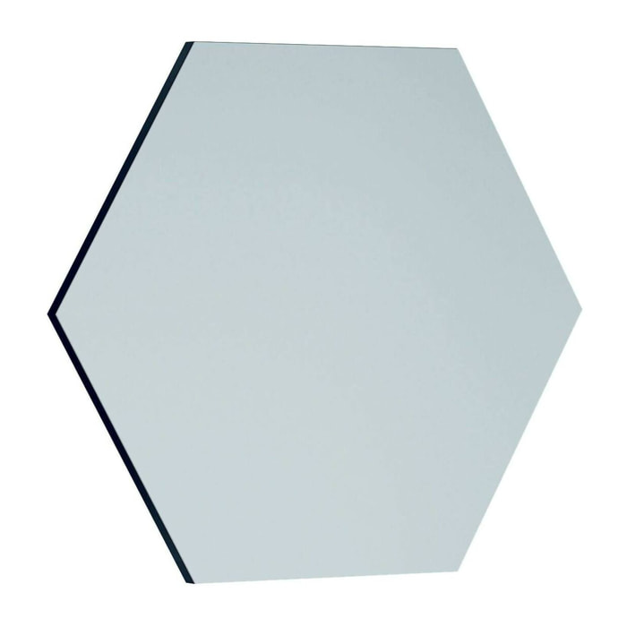 Specchio Kongrey, Specchiera, Articolo d'arredo a muro, Decorazione con specchio, 70x2h60 cm, Nero