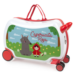 Maleta Correpasillos Itaca Happy Fun Days Caperucita