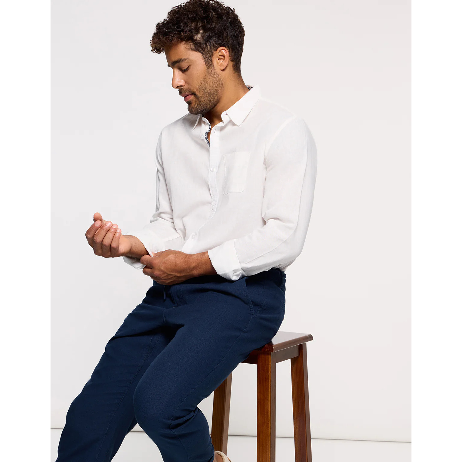 Pantalón Largo Azul Marino - Lars