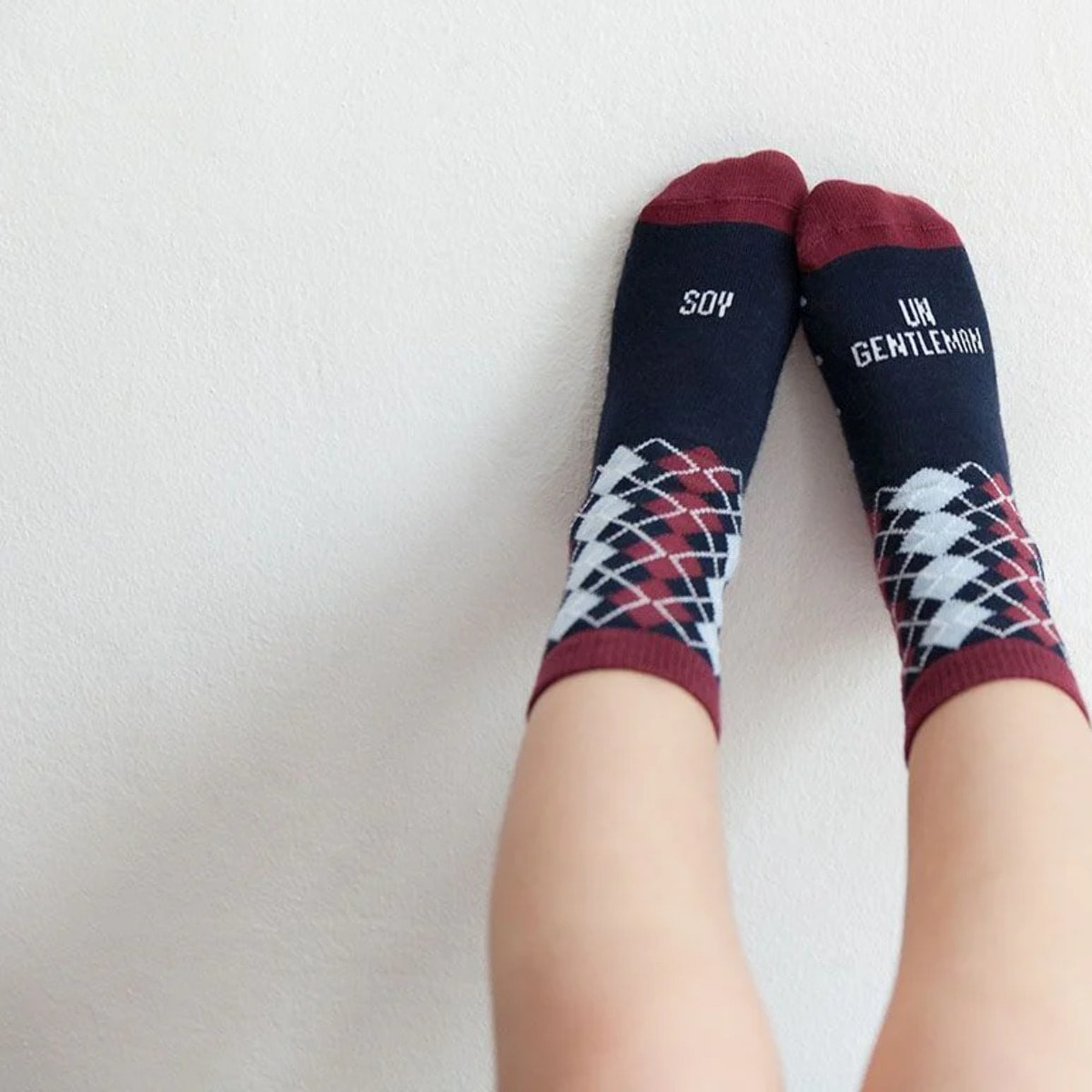 Mini - Calcetines "Soy un Gentleman" talla 23-26