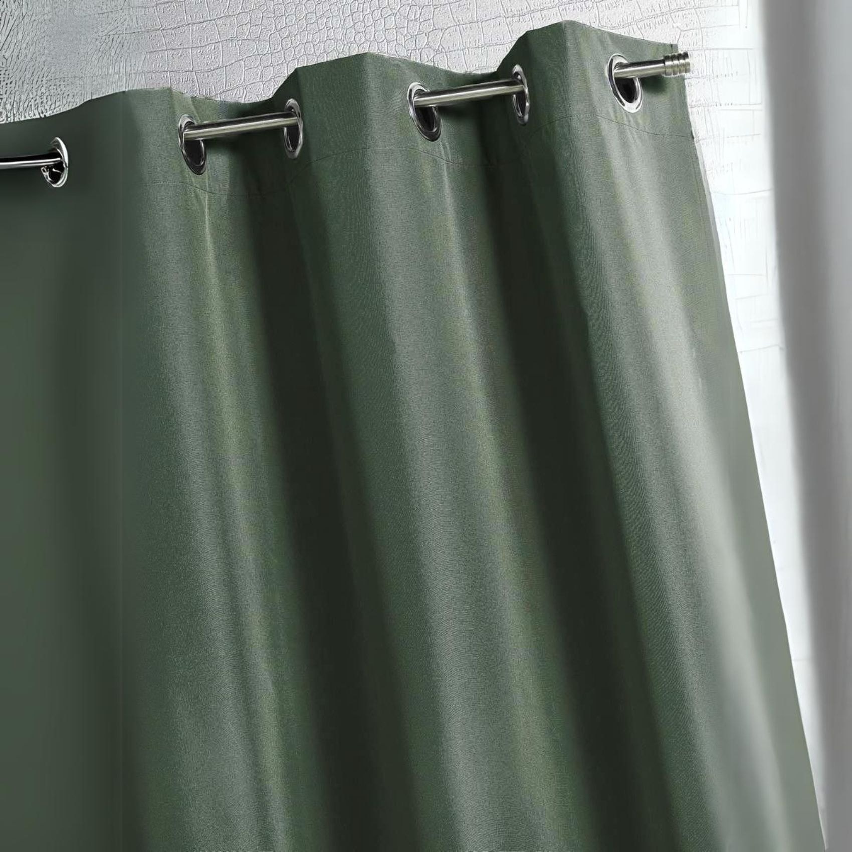 Rideau d'extérieur en tissu déperlant - Kaki