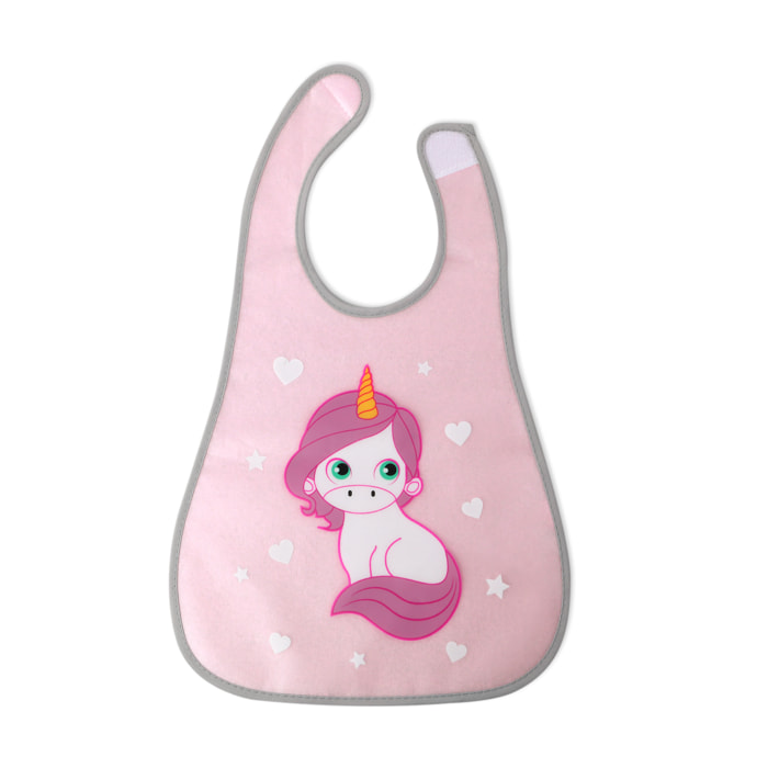 BABERO IMPERMEABLE DE UNICORNIO