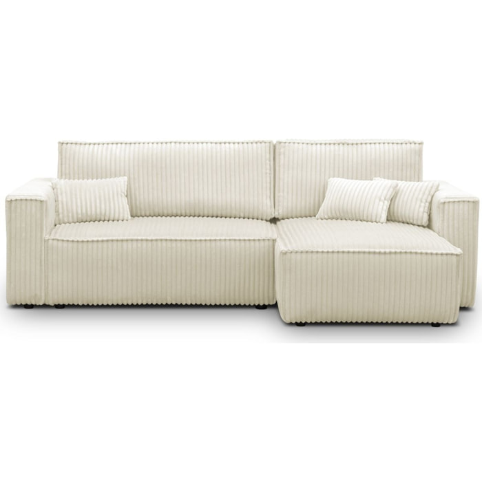 Canapé d'angle convertible 4 places - LIVIA