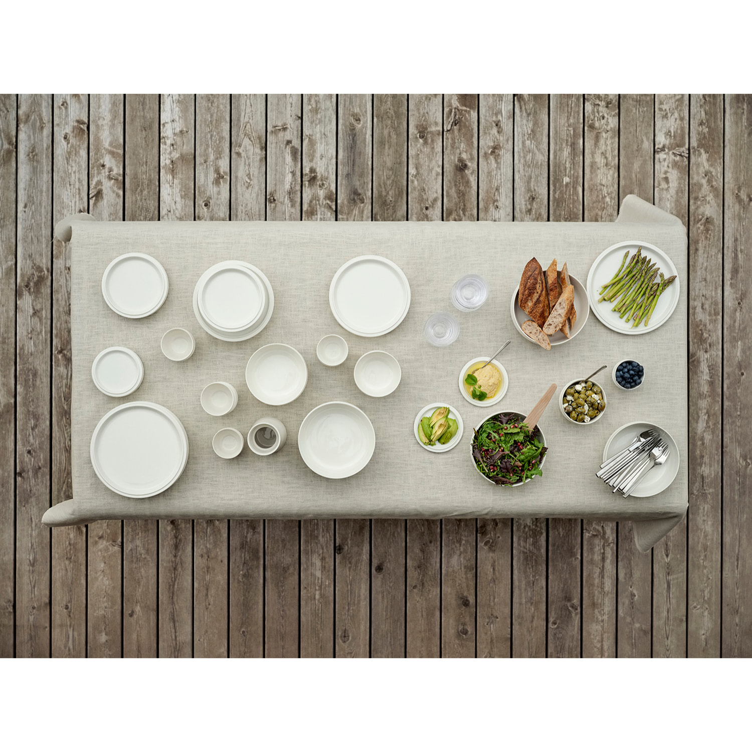 Assiette à pâtes Eau