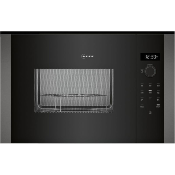 Micro ondes grill encastrable NEFF HLAGD53G0, N50, Graphite-Grey
