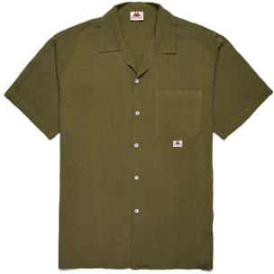 Kappa - Camicie Uomo Verde - Robe Giovani Kemal