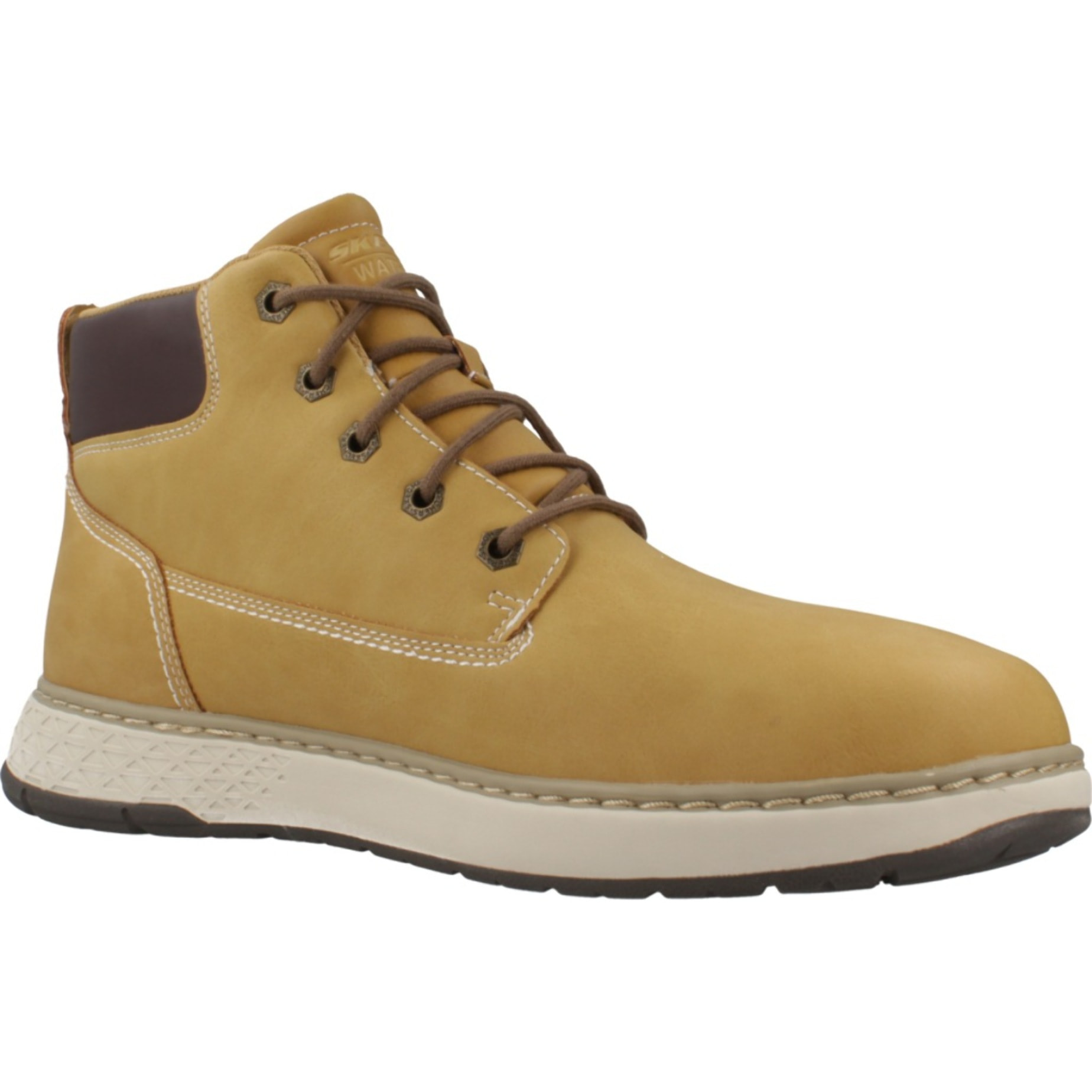 Botines Hombre de la marca SKECHERS  modelo GARLAN - DENO Brown