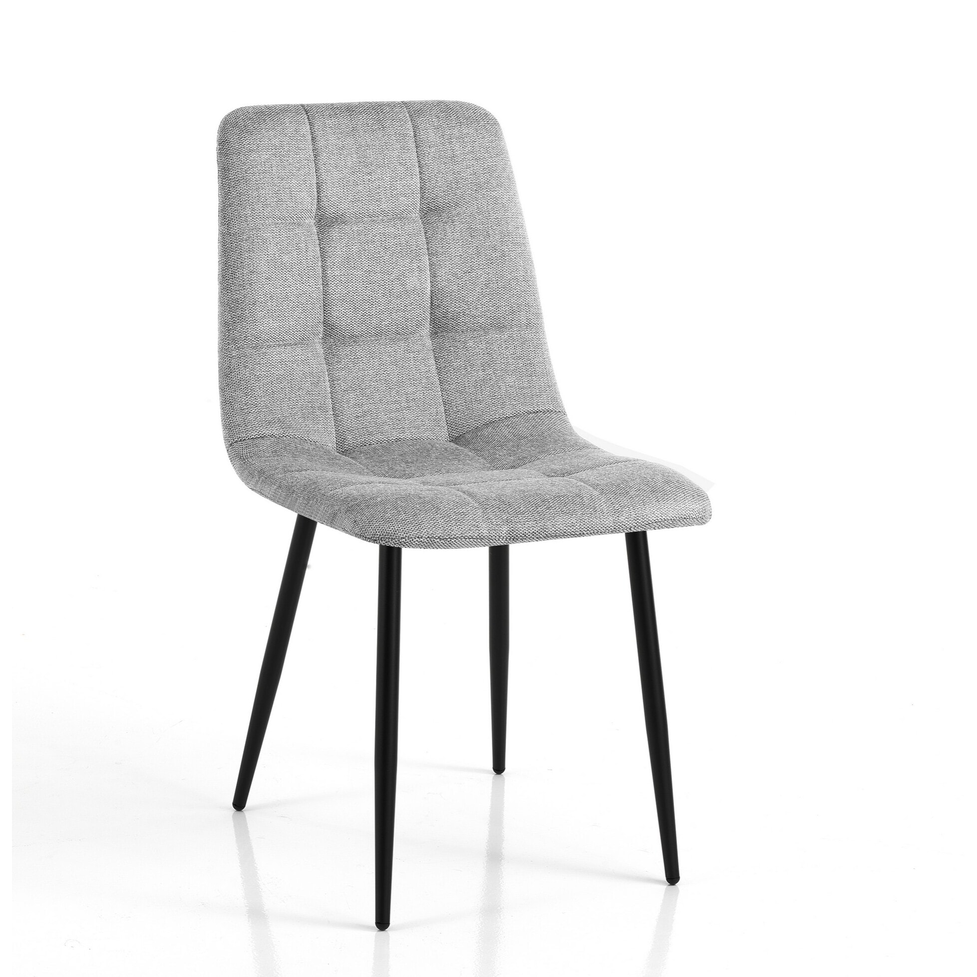 Tomasucci Set de 4 Chaises FAFFY GRIS