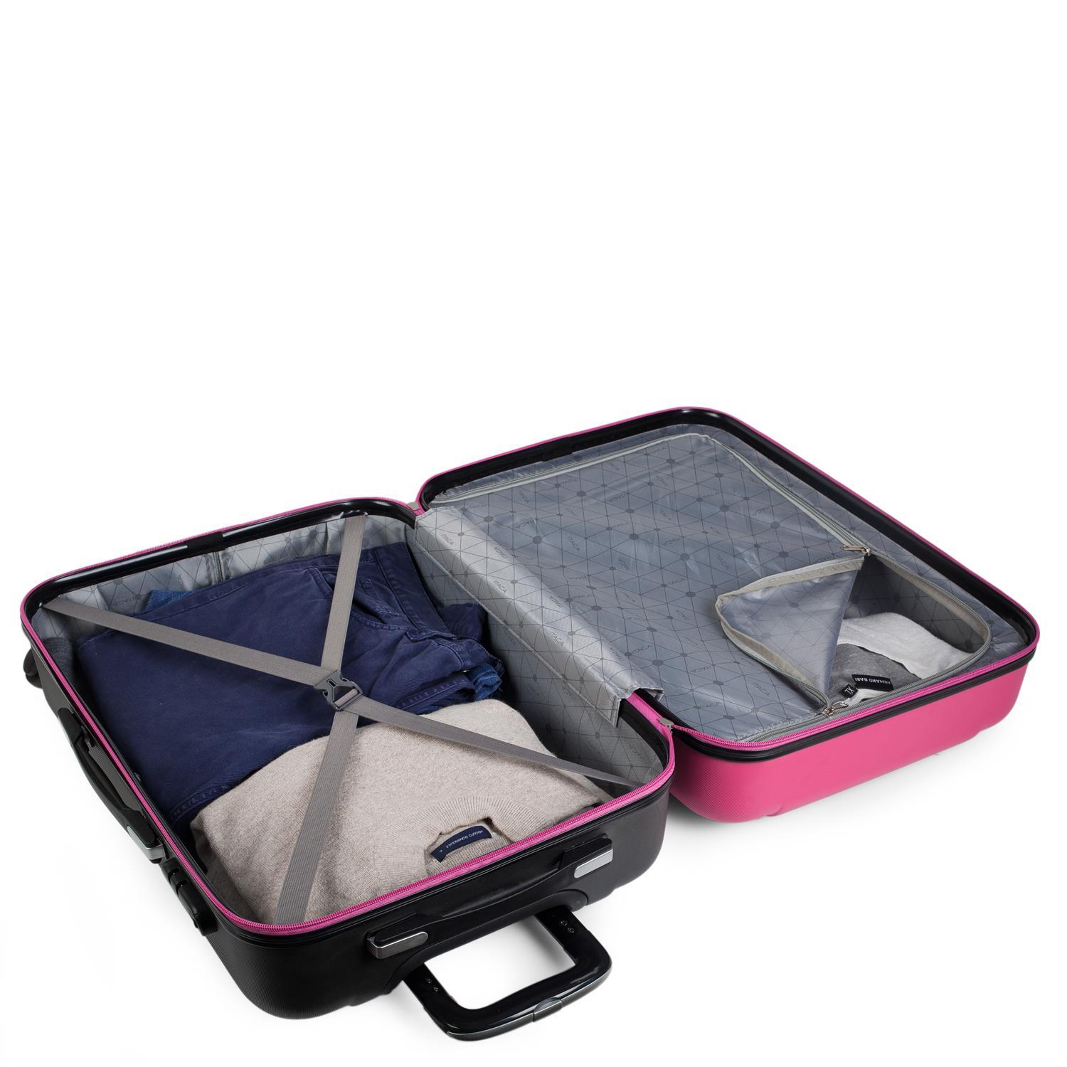 Maleta Itaca Tiber Set De 2 Unidades Fucsia/Antracita