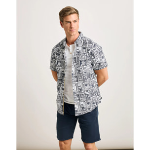 Camisa Manga Corta Blanco - Kos