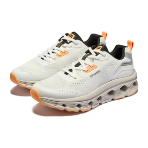 Zapatillas Deportivas Hombre Aero Dual Blanco / Naranja