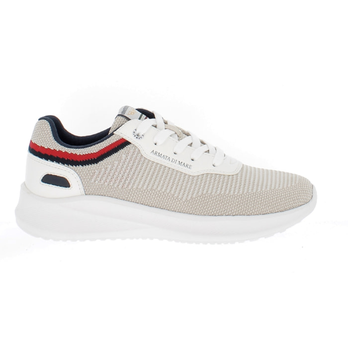 Armata di Mare Scarpe Uomo Sneakers Casual Comfort con Soletta Rimovibile in Memory Foam AMU SS23L347 White