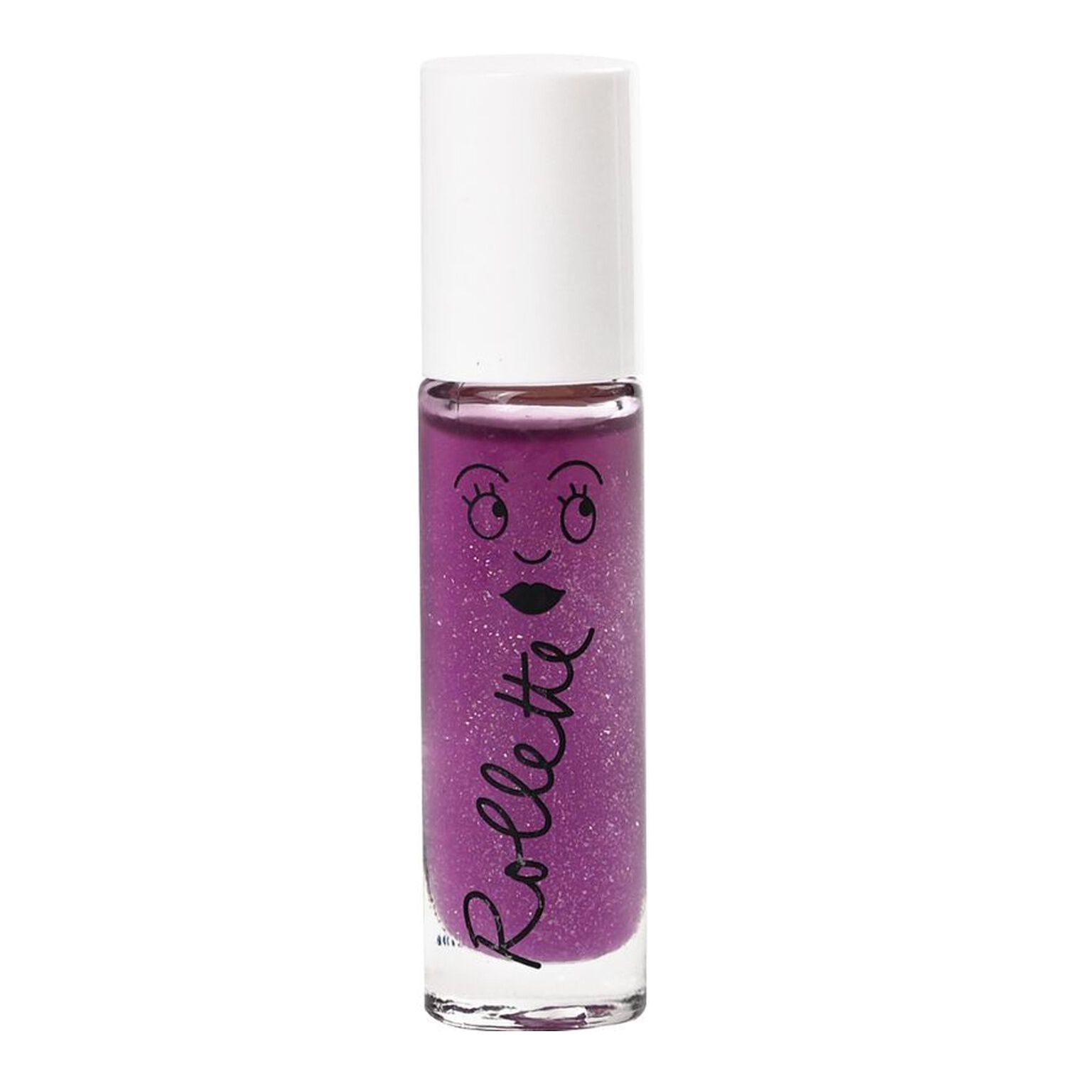 Lovely City - Coffret Vernis Pailleté Rose Nacré + Brillant à Lèvres Mûre