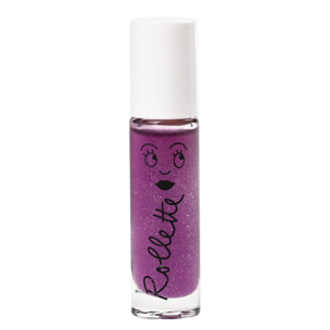 Lovely City - Coffret Vernis Pailleté Rose Nacré + Brillant à Lèvres Mûre