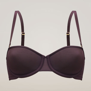 Reggiseno Sheer Opaque Bandeau Bra