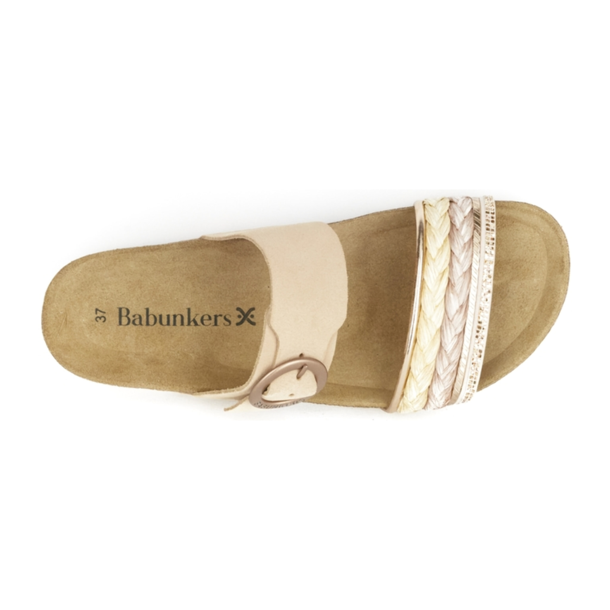 SANDALIA ALMERÍA BABUNKERS ROSA