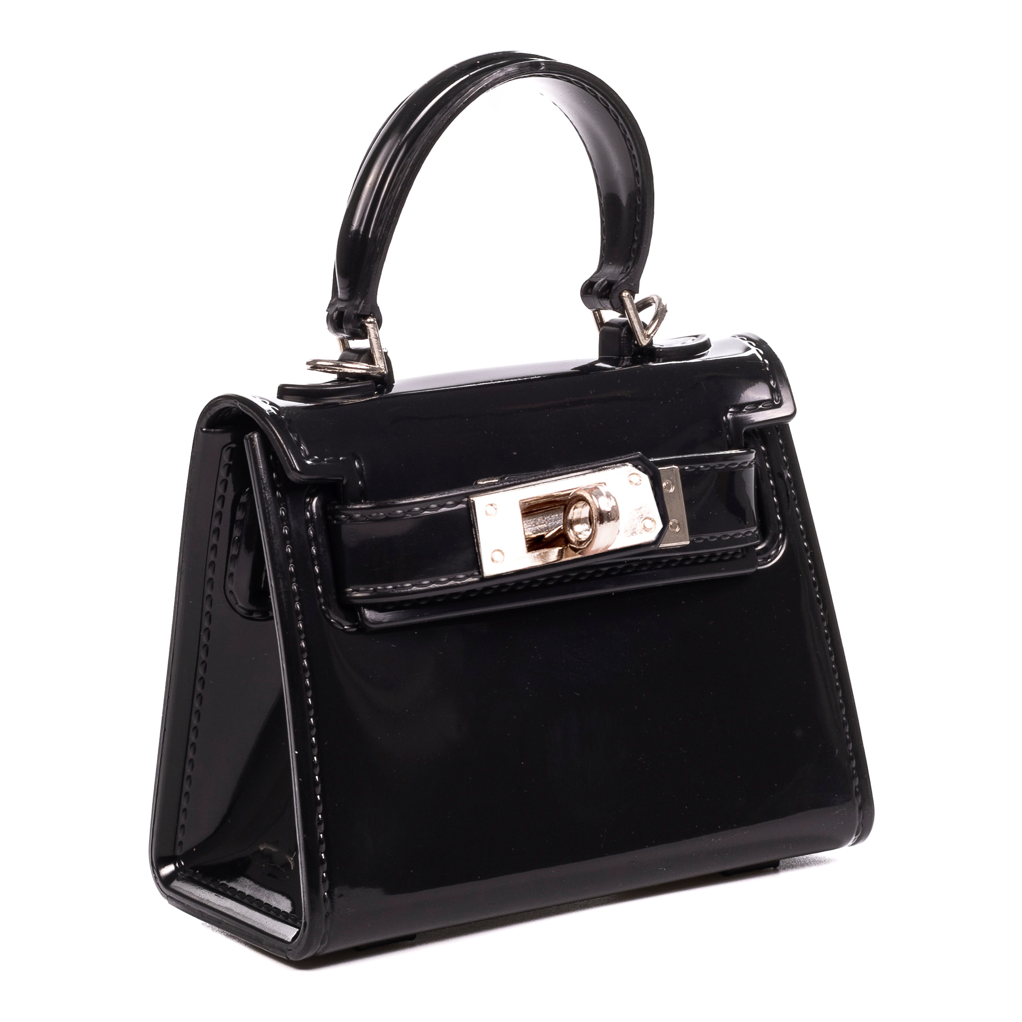 Villadeati borsa a mano mini Tote in pvc.