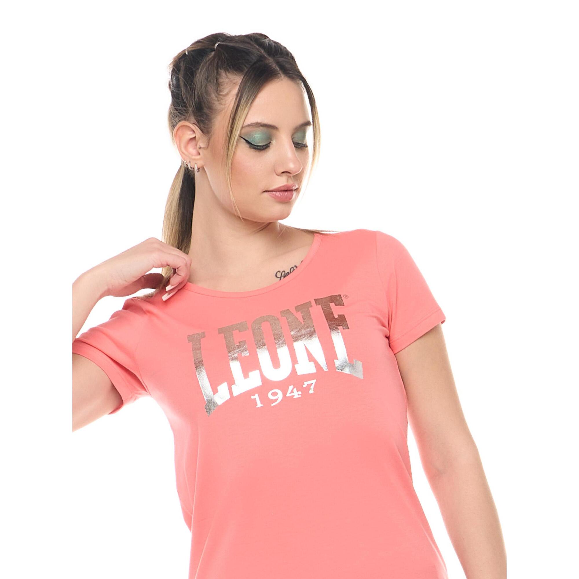 T-shirt a maniche corte da donna Leone Basic