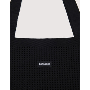 Bolso Shopper Negro - Balessia