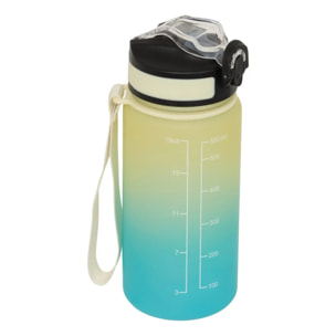 Gourde avec paille 0,6L